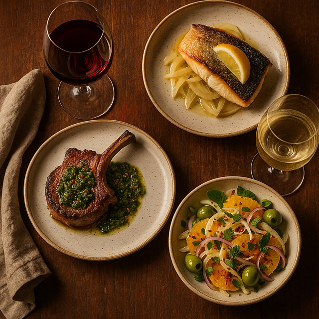 May ‘25 Wine Club Food Pairing Recipes