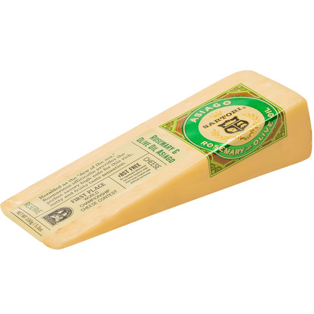 Sartori Rosemary and Olive Oil Asiago Wedge 5.3oz