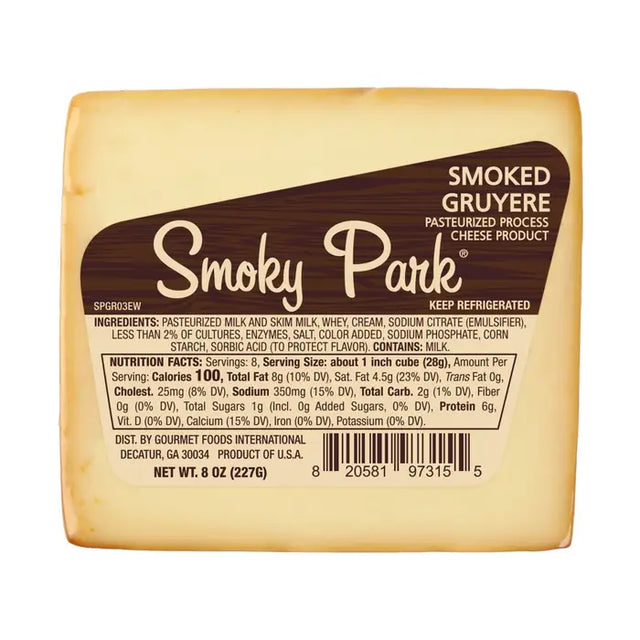 Smoky Park Smoked Gruyère 8oz