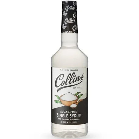 Sugar Free Simple Syrup by Collins 32oz