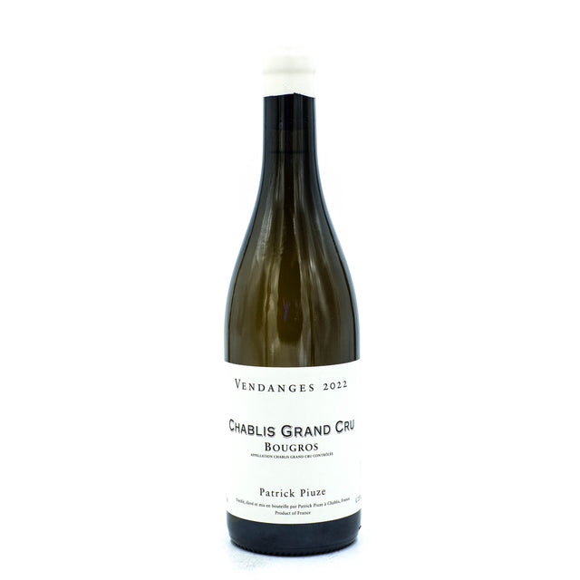 Patrick Piuze Chablis Grand Cru Bougros 2022