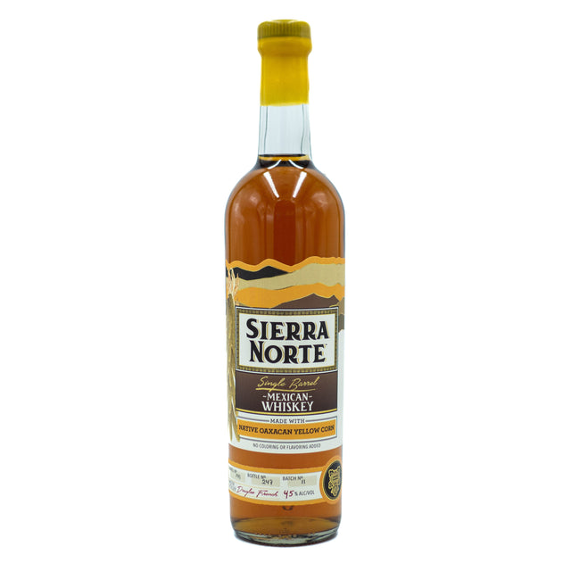 Sierra Norte Yellow Corn Single Barrel Mexican Whiskey