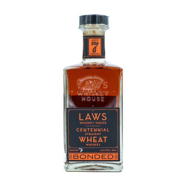 Laws Centennial Straight Bonded Wheat Whiskey