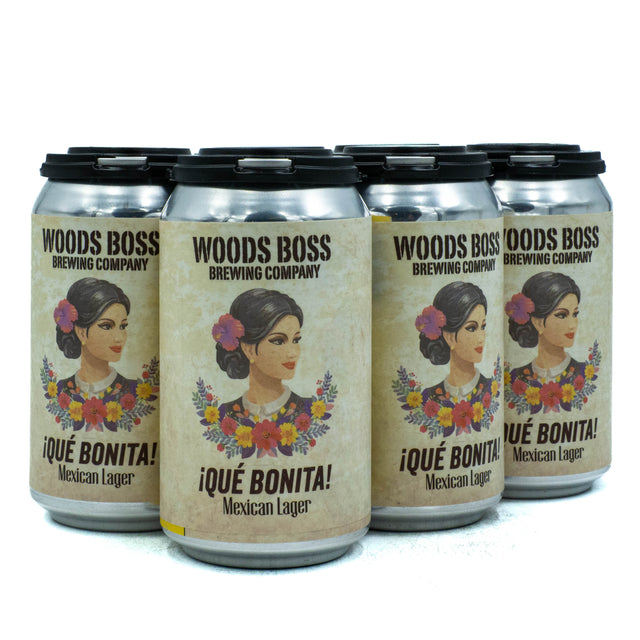 Woods Boss ¡Qué Bonita! Mexican Lager 6pk