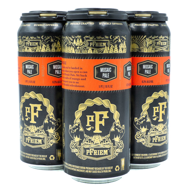 pFriem Mosaic Pale Ale 4pk