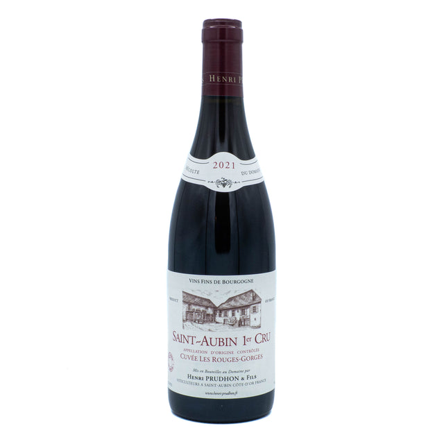 Domaine Henri Prudhon Saint-Aubin Rouge 1er Cru "Rouges Gorges” 2021
