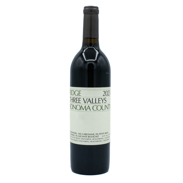 Ridge Three Valleys Sonoma County 2023