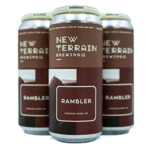 New Terrain Rambler Amber Ale 4pk