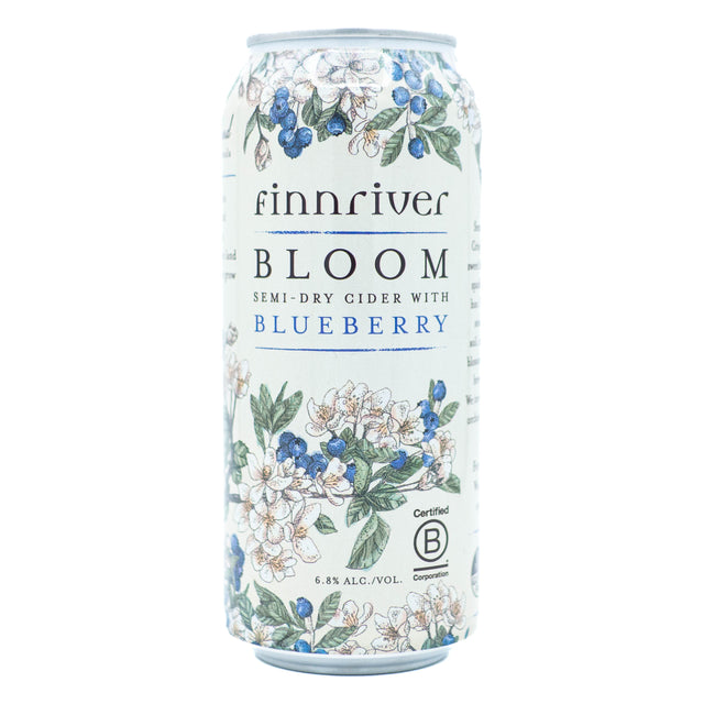 Finnriver Bloom Blueberry Cider Can