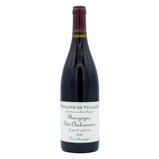 Domaine de Villaine Bourgogne Cote Chalonnaise Les Clous Rouge 2022