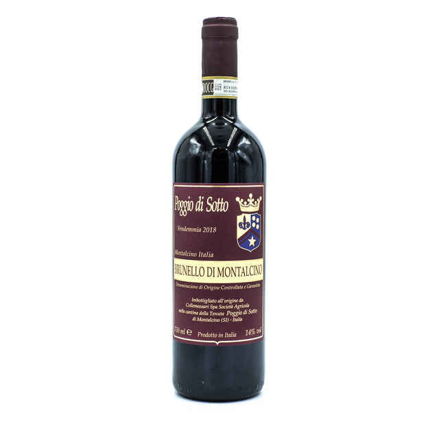 Poggio di Sotto Brunello di Montalcino 2018