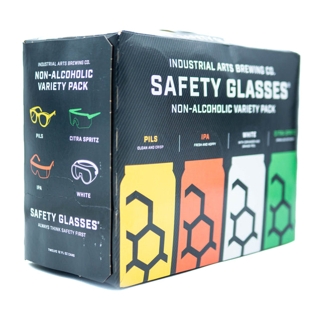 Industrial Arts Brewing Safety Glasses NA Variety 12pk