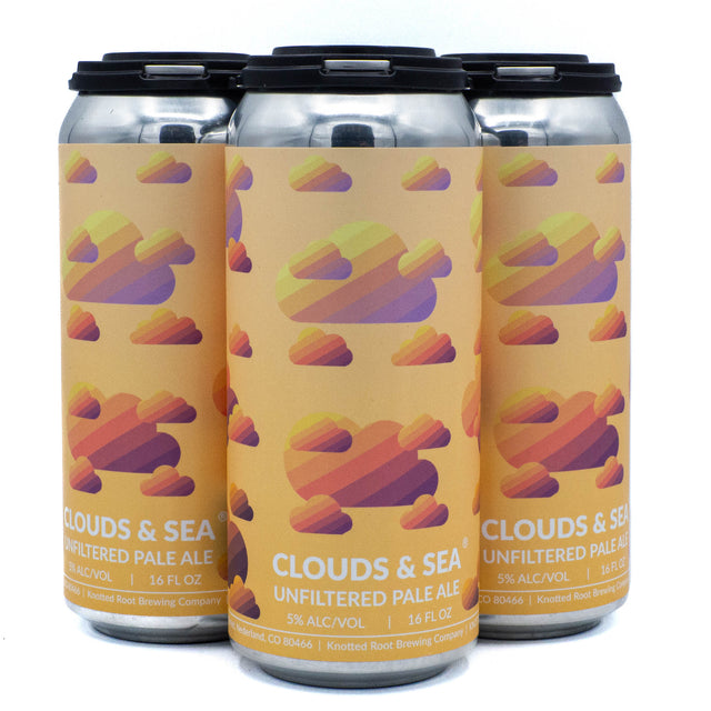Knotted Root Clouds & Sea Unfiltered Pale Ale 4pk
