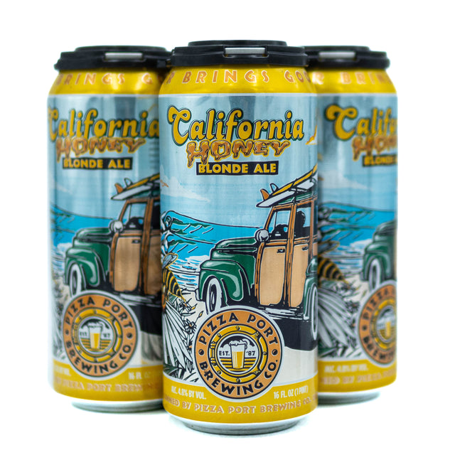 Pizza Port Brewing California Honey Blonde Ale 4pk