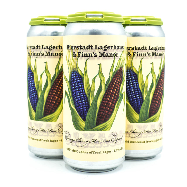 Bierstadt/Finn’s Manor Corn Lager 4pk