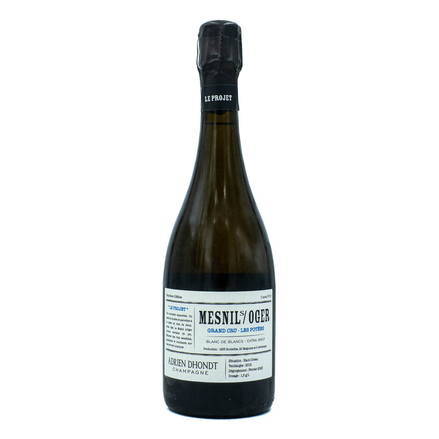Adrien Dhondt Extra-Brut Mesnil Sur Oger Les Potees 2019