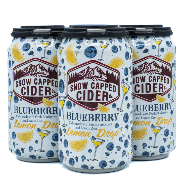 Snow Capped Blueberry Lemondrop Cider 4pk