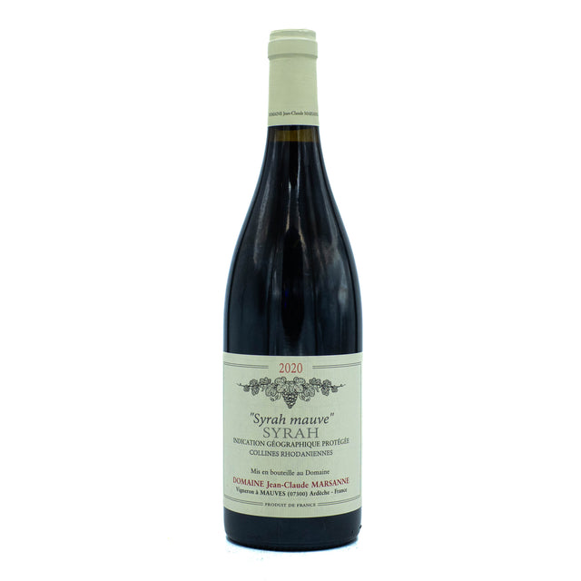 Domaine Jean-Claude Marsanne "Syrah Mauve" Syrah 2020