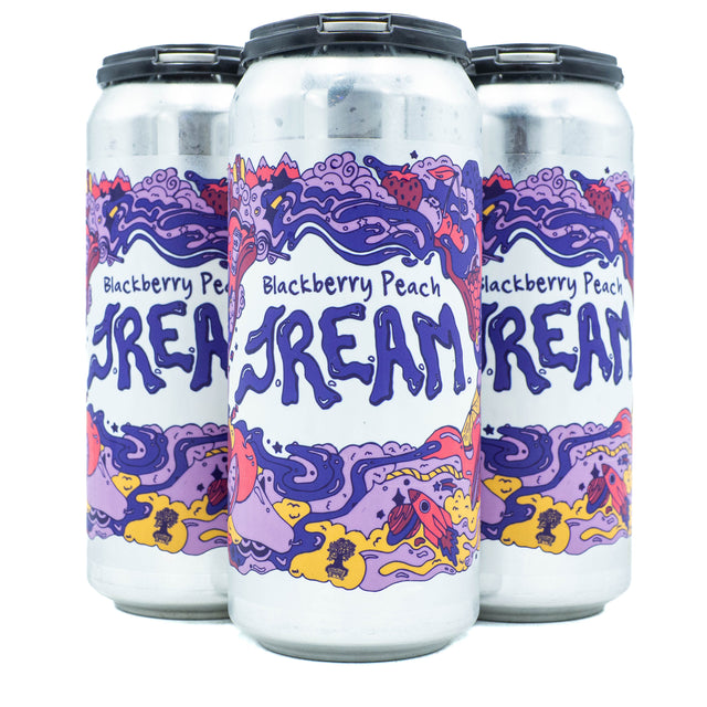 Burley Oak JREAM Blackberry Peach Smoothie Sour 4pk