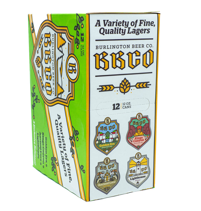 Burlington Beer Co. Variety Lager 12pk