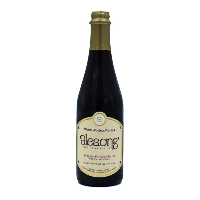 Alesong “Warm Woolen Mittens” Farmhouse Ale 750ml