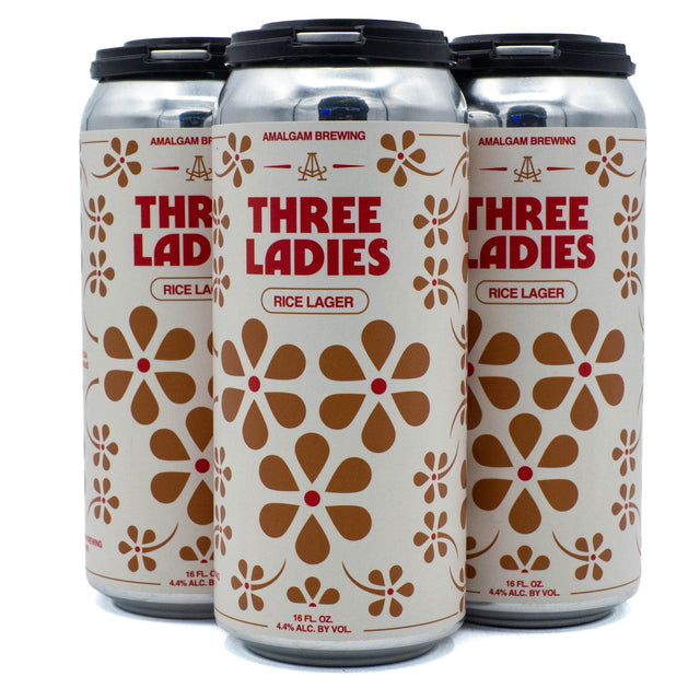 Amalgam "Three Ladies" Rice Pilsner 4pk