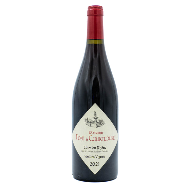 Domaine Font de Courtedune CĂ´tes du RhĂ´ne Vieilles Vignes 2021