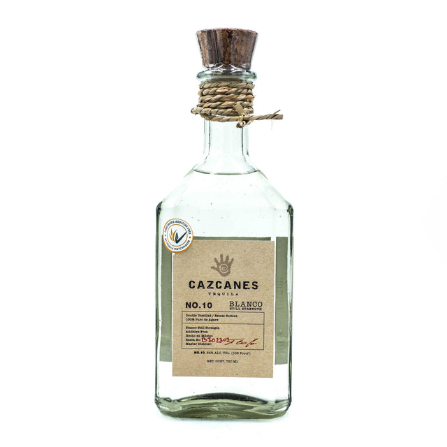 Cazcanes Tequila No.10 Blanco Still Strength