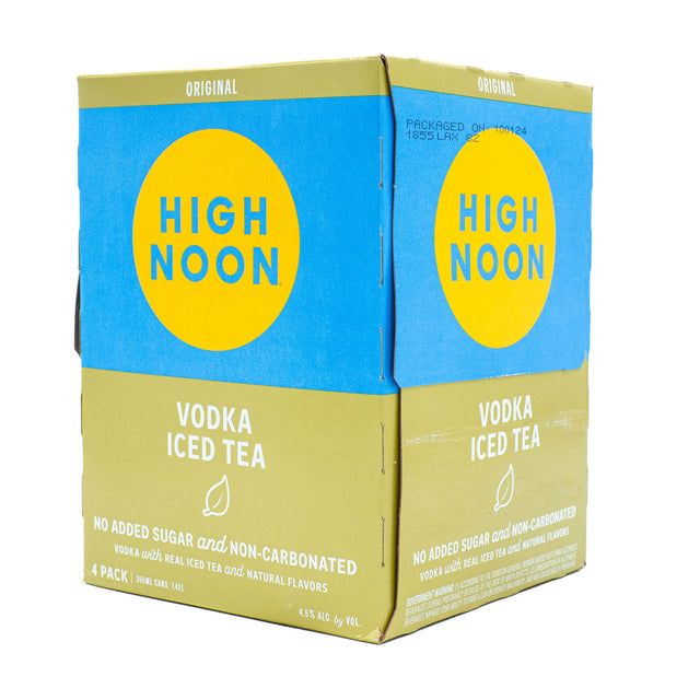 High Noon Iced Tea Original 4pk