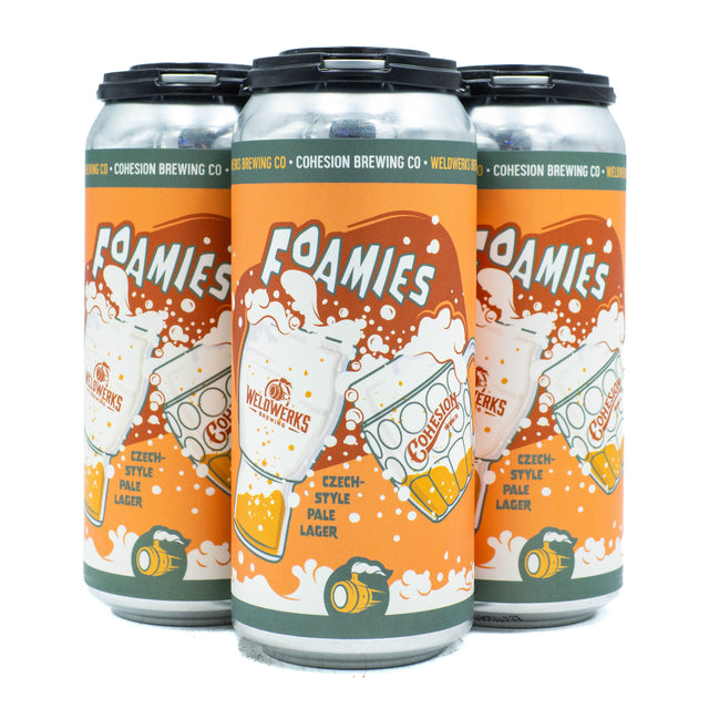 Weldwerks / Cohesion Brewing Co. Foamies Czech Pale 4pk