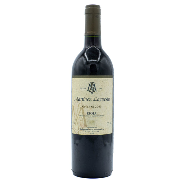 Martinez Lacuesta Rioja Crianza 2003