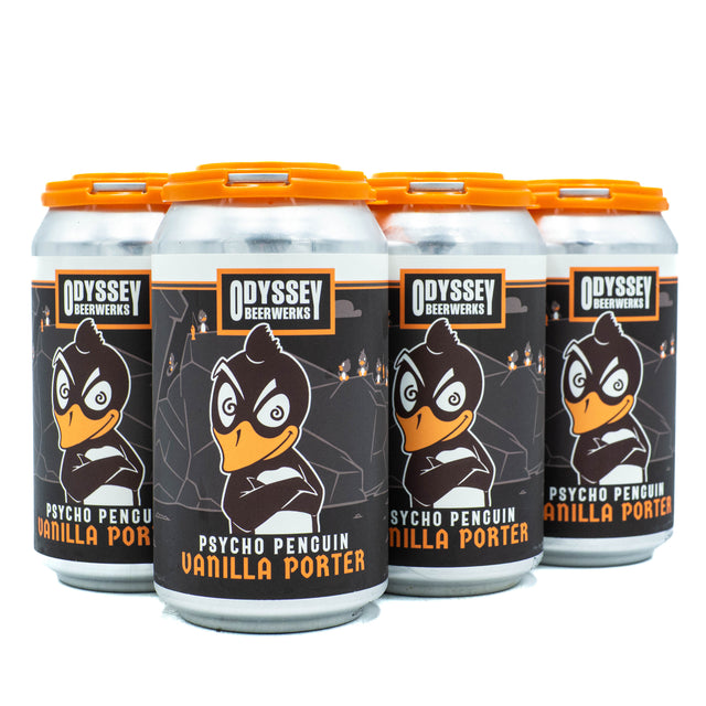 Odyssey Beerwerks Psycho Penguin Vanilla Porter 6pk