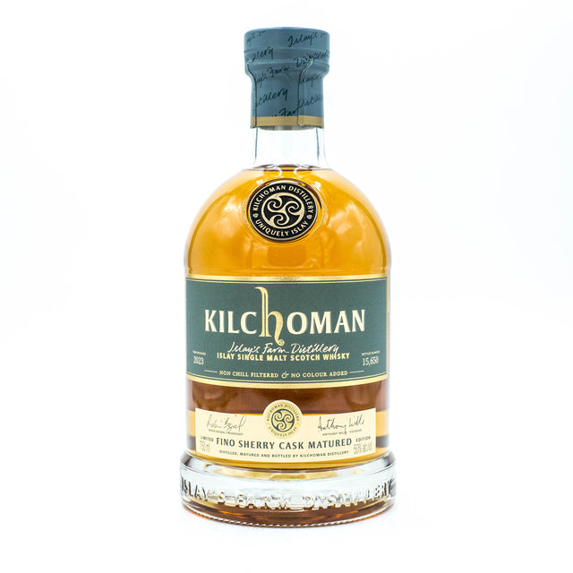 Kilchoman Fino Sherry Cask Matured Limited Edition 2023 Scotch Whisky