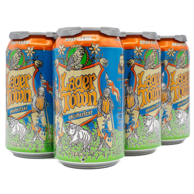 Half Acre Lager Town Octoberfest 6pk