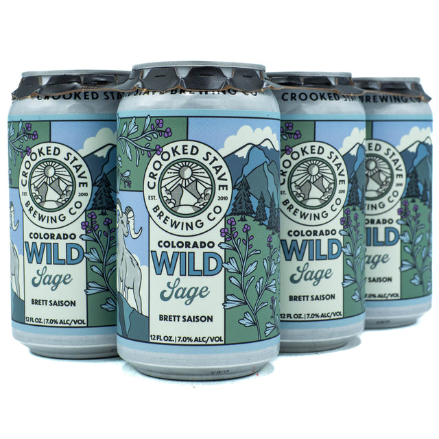 Crooked Stave Wild Sage Brett Farmhouse Ale 6pk