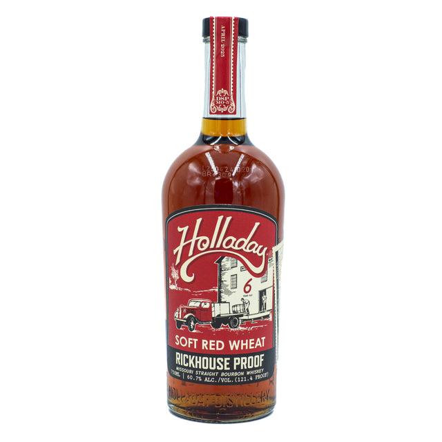 Holladay Soft Red Wheat Rickhouse Proof Straight Bourbon Whiskey