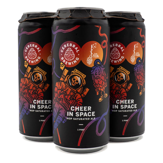 Cerebral / Lyric Cheer in Space Hop Saturated Ale 4pk