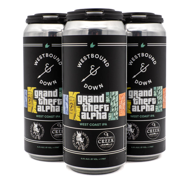 Westbound & Down Grand Theft Alpha West Coast IPA 4pk