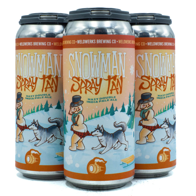Weldwerks Snowman Spray Tan DIPA 4pk