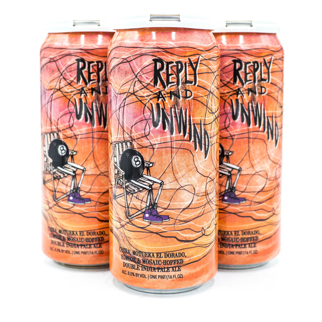 Hop Butcher Reply and Unwind DIPA 4pk