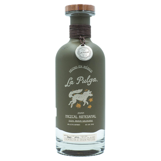 La Pulga Mezcal Artesanal Joven Salmiana