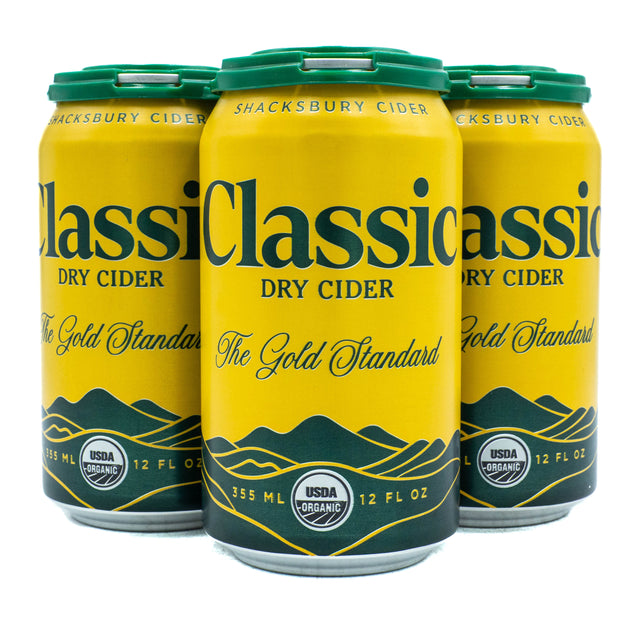 Shacksbury Classic Cider 4pk
