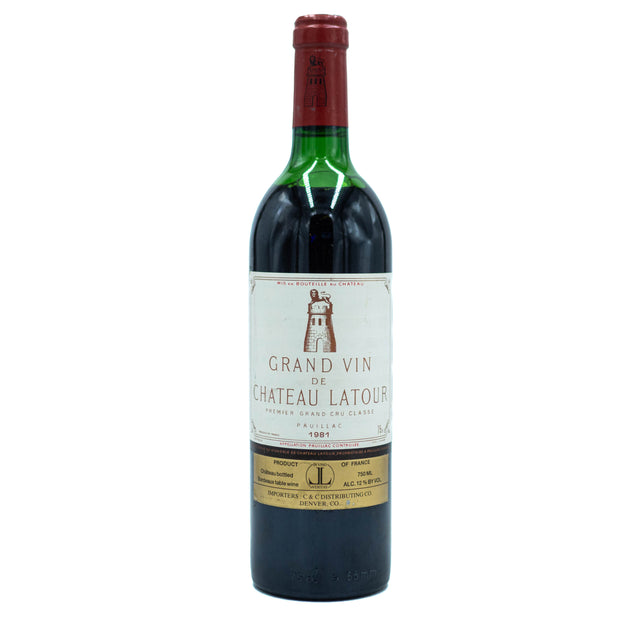 Chateau Latour Pauillac 1981