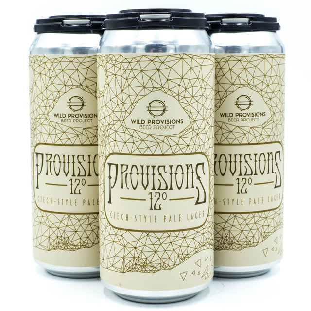 Wild Provisions 12 Degree Czech-Style Pale Lager 4pk