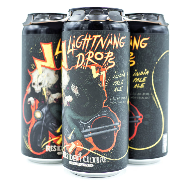 Resident Culture Lightning Drops Hazy IPA 4pk