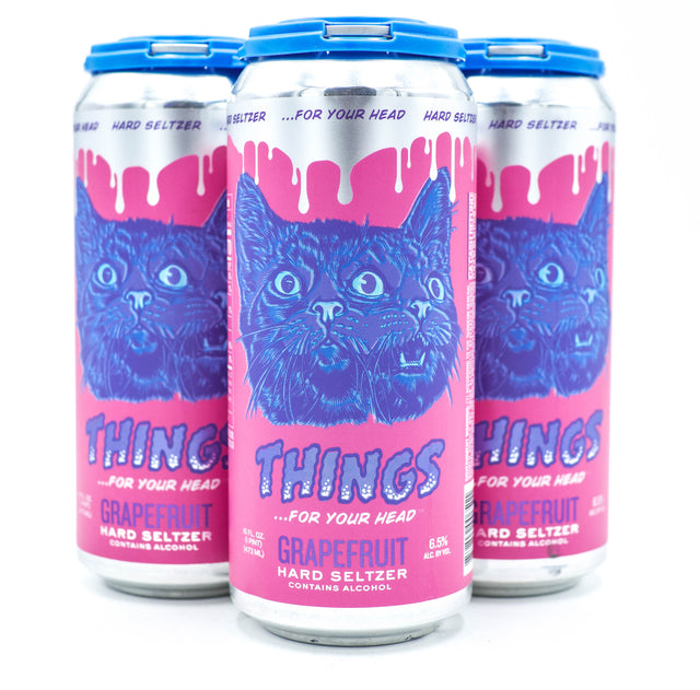 Brouwerji West Things for Your Head Grapefruit Seltzer 4pk