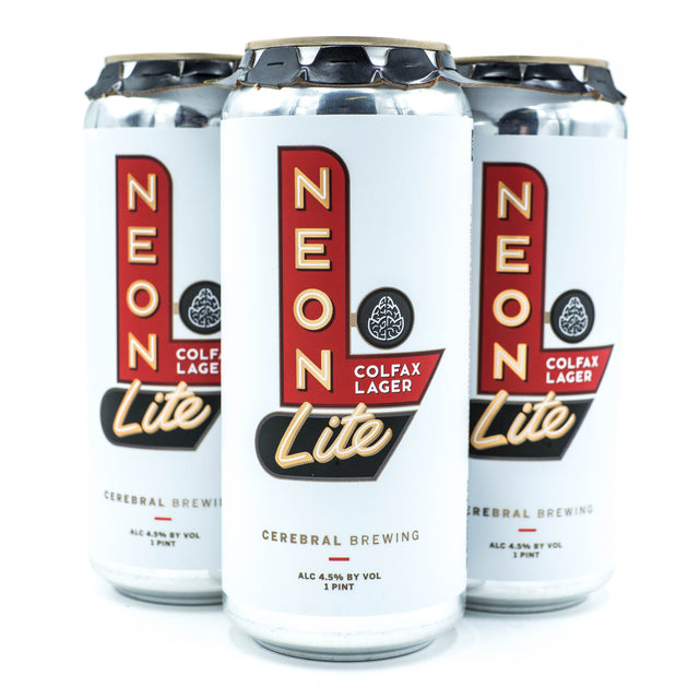 Cerebral Neon Lite Lager 4pk