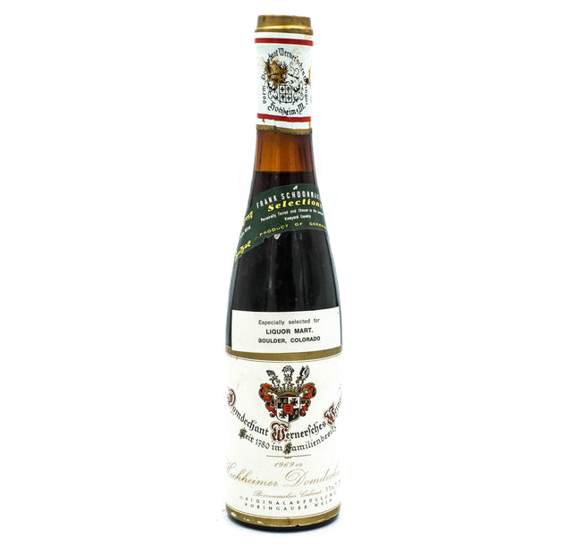 Domdechant Werner'sches Weingut Hochheimer Domdechaney Beernauslese Cabinet 1969 11.5oz