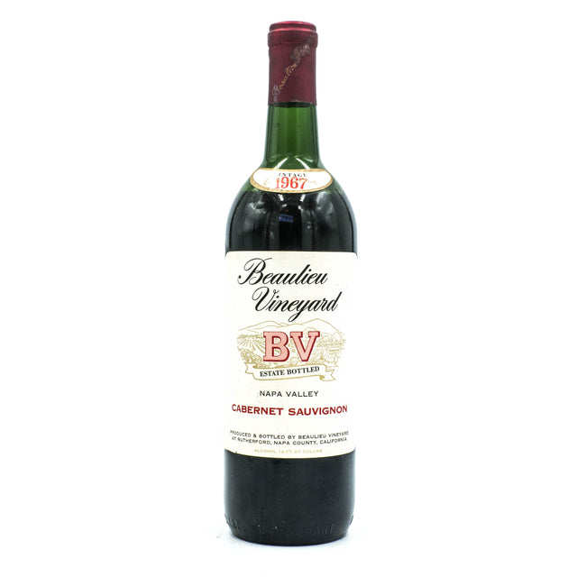 Beaulieu Vineyard Napa Valley Cabernet Sauvignon 1967