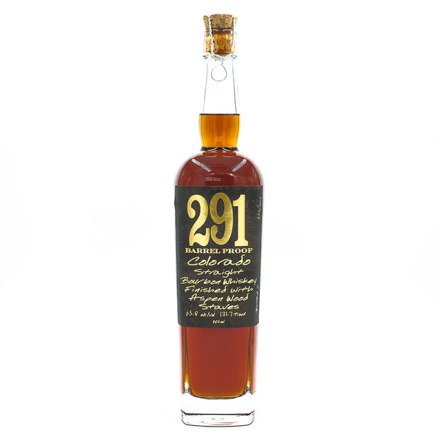 Distillery 291 Barrel Proof Colorado Straight Bourbon Whiskey